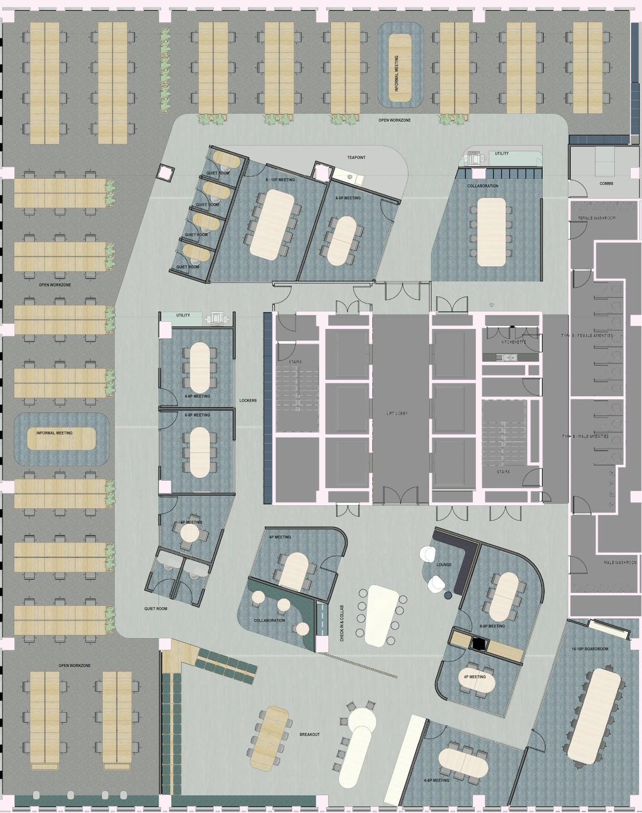 CollinsCollins Level 03 Floorplan
